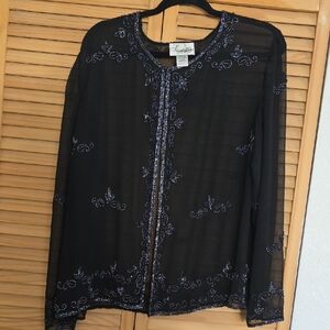 Beaded Jacket NWOT